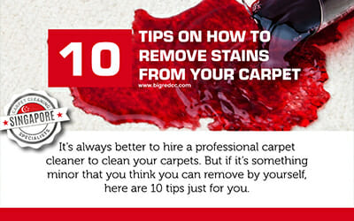 10 Tips on How to Remove Stains from Carpets