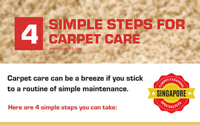 4 Simple Steps for Carpet Care
