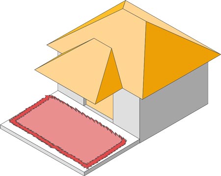 old carpets weather proof kennel